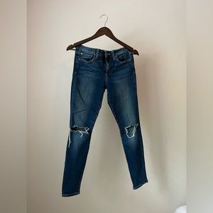 Joes Flawless The Icon mid rise skinny ankle jeans size 25